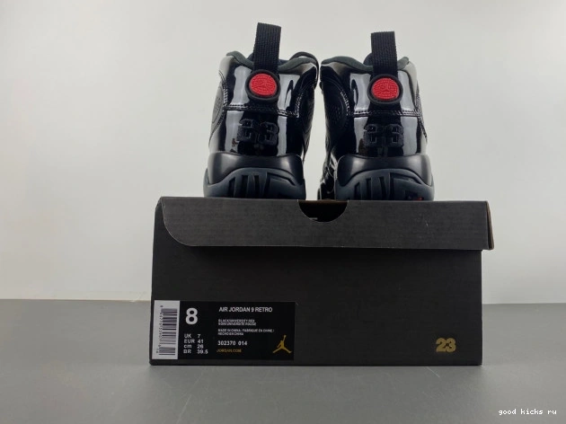 Retro Jordan Air Bred 302370-014 9 Patent 0627